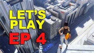 Mirrors Edge  Part 4  Sewers Lets Play  Walkthrough  Playthrough [upl. by Llevra]