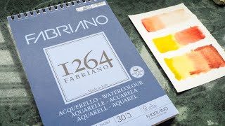 Fabriano 1264 Watercolour Paper review Good and Bad [upl. by Emoryt]