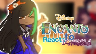 🪔 ENCANTO 🍵 Reacts to ISABELA TikToks  ENCANTO REACTION ⚡  Silent Bellaa roadto9k [upl. by Adeehsar810]