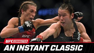 Zhang Weili and Joanna Jedrzejczyk Look Back at Their UFC 248 Classic  UFC Connected [upl. by Eile]