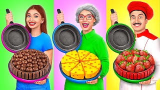 Défi De Cuisine Moi vs GrandMère  Astuces de Cuisine Délicieuses par Multi DO Challenge [upl. by Neelyam917]