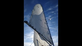 Reefing a MacGregor 26M [upl. by Arrac]