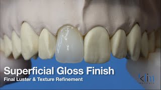 Superficial Gloss Finish on my CEREC Restorations [upl. by Callean]