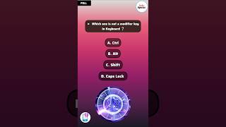 Which one is not a modifier key in Keyboard ❔generalcomputer keyboarding virtualkeyboard [upl. by Eniawed438]
