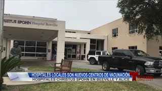 centros de vacunacion en hospitales Spohn rurales 0122 [upl. by Annayat]