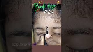 Cute Bindi with Trending song✨✨ Kutty Pottu explorewithmuthu [upl. by Schroder360]