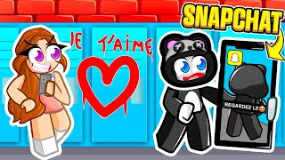 Jai trouvé une PETITE COPINE sur Snapchat Roblox [upl. by Karoline487]