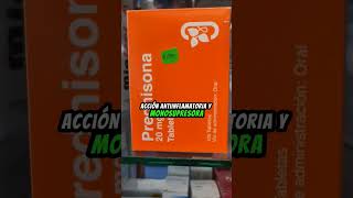 PREDNISONA 20 MG PARA QUE SIRVE EN ADULTO farmacia salud farmacologia medicina shortvideo vira [upl. by Jecoa]