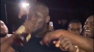 Stormzy Still Disappointed victory party wiv his crew [upl. by Brigitte]