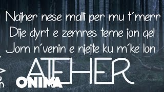 Yll Limani  Najher Lyric Video [upl. by Herschel]