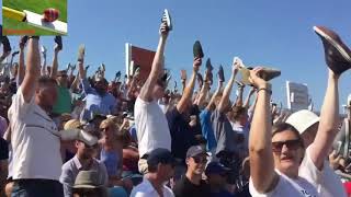 Fans Reaction Leeds Headingley 3rd Test Ashes 2019 Ben Stokes 135 Vs Australia [upl. by Bast]