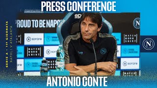 LIVE  La conferenza stampa di Mister Antonio Conte in vista di Napoli  Atalanta [upl. by Nnylsoj]