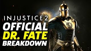 Injustice 2  DR FATE GAMEPLAY [upl. by Seana]