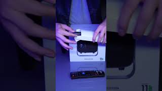 Unboxing DUB SMART PROJECTOR 3800 LUMENS  Android 110  APK IPTV  Auto Focus  Auto Keystone [upl. by Janel]