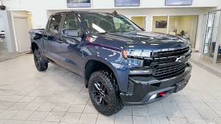 Blue 2022 Chevrolet Silverado 1500 LT Trail Boss Review  Selkirk GM [upl. by Aurilia]