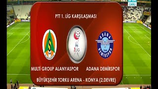 Multi Group Alanyaspor 42 Adana Demirspor PLAYOFF FİNALİ [upl. by Atinauj241]