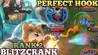 BLITZCRANK POWERFUL TANK BUILD PERFECT HOOK  TOP 2 GLOBAL BLITZCRANK BY Công đang ngủ  WILD RIFT [upl. by Dopp]