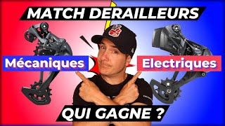 MATCH DERAILLEURS 2022  Mécaniques VS Electriques 🥊 [upl. by Jacinto]