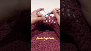 Extended Single Crochet Stitch crochet easycrochet wip crochetstitch diycrafts crochettutorial [upl. by Dachia]