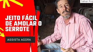 Como Amolar Afiar e Travar o Serrote Fácil e Simples [upl. by Svend]