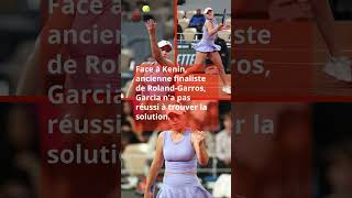 Roland Garros 2024  Caroline Garcia éliminée au deuxième tour par Sofia Kenin rolandgarros [upl. by Lichter]