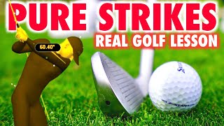 How To Strike Your Irons Perfect Every Time  Golf Swing Drills [upl. by Meredeth]