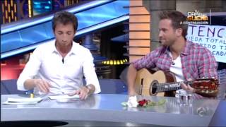 Pablo Alborán canta los carteles en El Hormiguero 30 151012 Parte 37  Publi [upl. by Marteena]