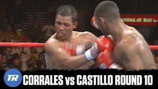 Diego Corrales vs Jose Luis Castillo  Round 10  GREATEST ROUND IN BOXING HISTORY  ON THIS DAY [upl. by Erich]