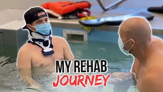 MY REHAB JOURNEY FROM THE PLANE CRASH [upl. by Zanze]