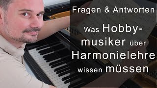 Was du als Hobbymusiker über Harmonielehre wissen solltest  Fragen amp Antworten von Torsten Eil [upl. by Einre199]