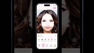 Makeup Filter App UIUX Design💜🔥 [upl. by Cerelia]