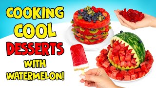 Cool And Delicious Crafts With Watermelon [upl. by Ahsiekrats349]