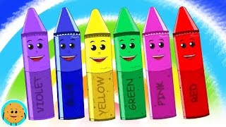 Crayons Color Song  More Fun Educational Videos for Children [upl. by Anaiq916]