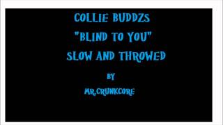 COLLIE BUDDZ quotBLIND TO YOUquot SLOWED AND THROWED BY MR CRUNKCORE [upl. by Casar973]