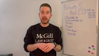 Requirements of Patentability Patents II Part III [upl. by Platt]