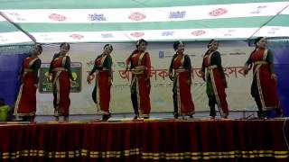 মাঠের সবুজ থেকে সূর্যের লাল  Olive Islam choreography  Bangladesh Nittorong Ltd presents [upl. by Annwahsal]