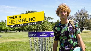 Calvin Heimburg 2021 OTB Practice Round B9 [upl. by Nuahsar566]