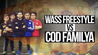 CODFAMILYA VS WASS FREESTYLE  LE DEFI [upl. by Krueger]