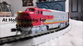 Bachmann Super Chief N scale F7 performance Im Impressed [upl. by Hobart]