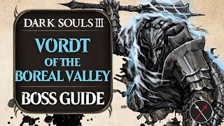 Vordt of the Boreal Valley Boss Guide  Dark Souls 3 Boss Fight Tips and Tricks on How to Beat DS3 [upl. by Ardnaet]