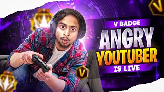 999 STAR  ANGRY YOUTUBER TOP 1 😎👽 classyff nonstopgaming freefirelive rai ⭐ rggamer facecam [upl. by Nellak]