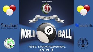 WEPF World 8 Ball Pool Championships 2017  Mens Team Semi Final 1 [upl. by Shatzer810]