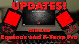 UPDATES for Minelab Equinox 900 and XTerra Pro • PC and Mac Installations [upl. by Adidnac]