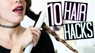 10 HAIR HACKS  10 TRUCCHETTI CAPELLI CHE DEVI ASSOLUTAMENTE SAPERE  Adriana Spink [upl. by Tima]