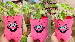 Easy Plastic Bottle Planter Ideas for Home Garden EcoFriendly GardeningReuse Plastic Bottles ♻️ [upl. by Zeret]