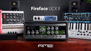 Fireface UCX II  40Channel 192 kHz advanced USB Audio Interface [upl. by Htiduy749]