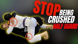 2 Ways To Recovery Full Guard From Half Guard  Lower Belts Must Know [upl. by Uta]