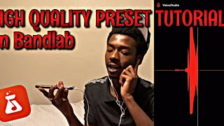 HOW TO MAKE A HIGH QUALITY RAP VOCAL PRESET ON BANDLAB [upl. by Asital451]