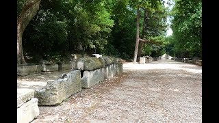 Places to see in  Arles  France  Les Alyscamps [upl. by Levana]