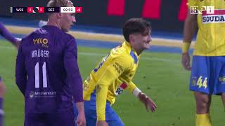 Highlights • KVC Westerlo 2  2 Beerschot 04102024 [upl. by Esdnyl]